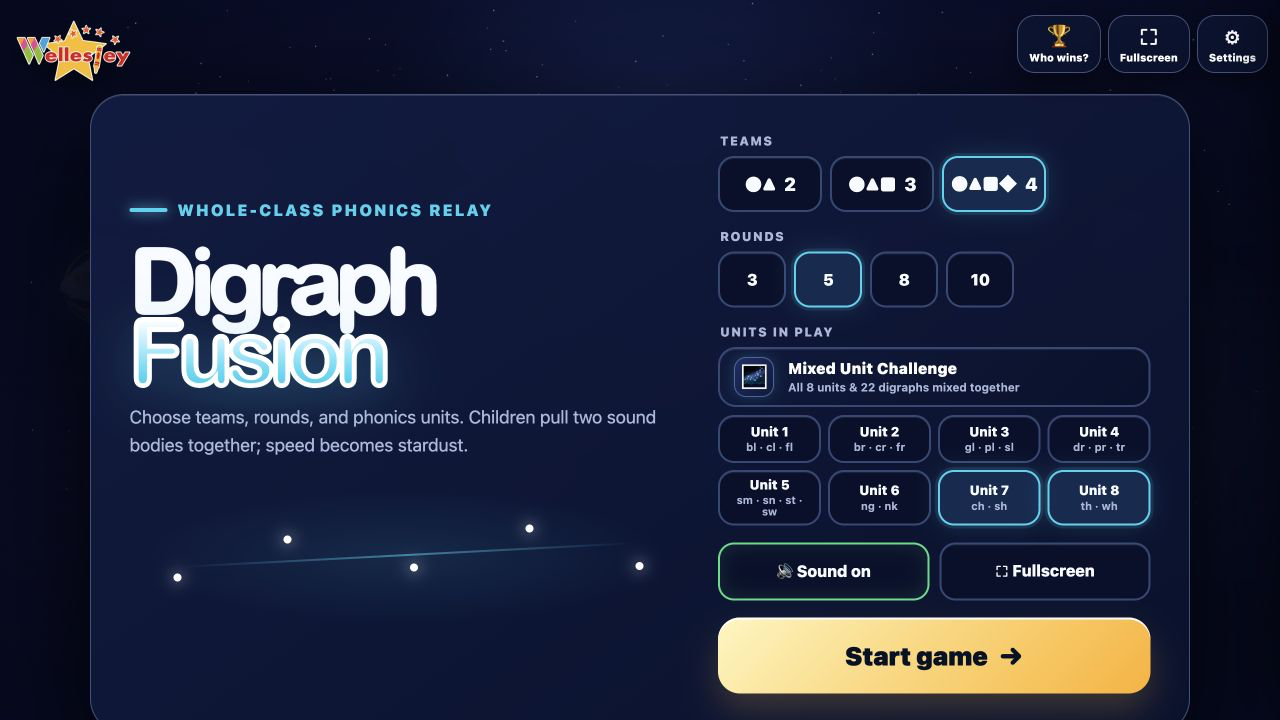 Digraph Fusion game preview